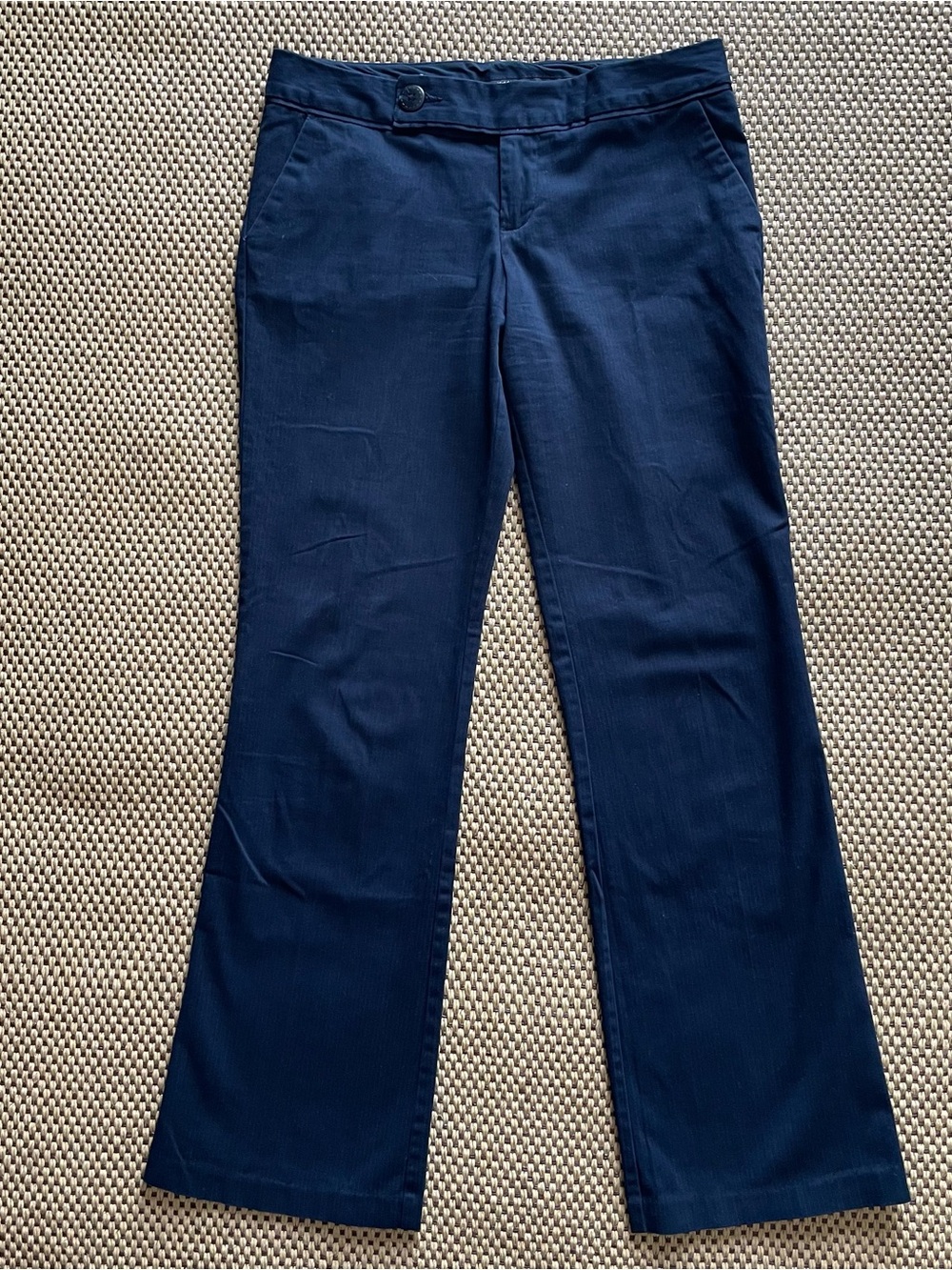 Striped Dress Pants Navy Women’s 4